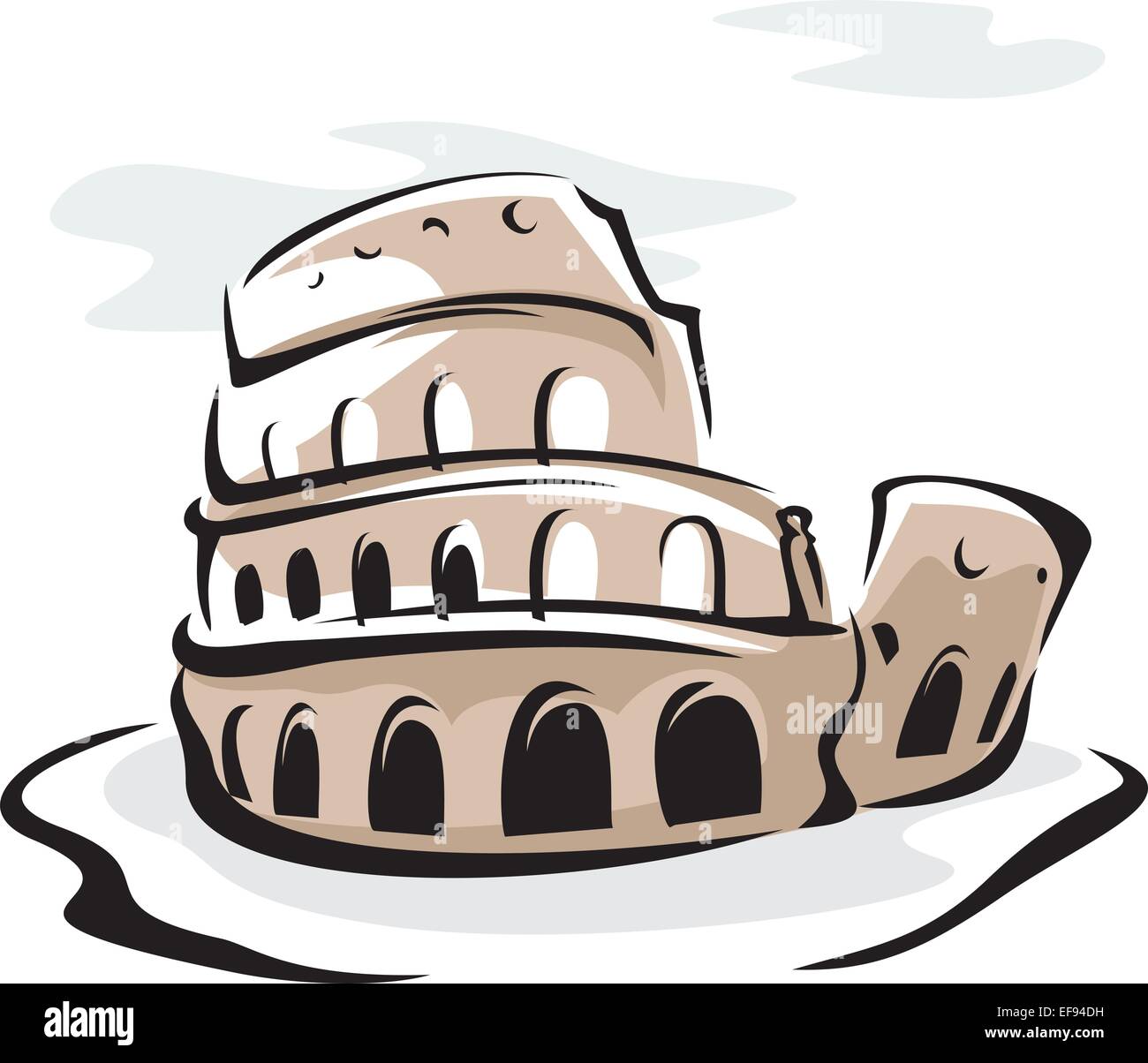 Coliseum Stock Vector