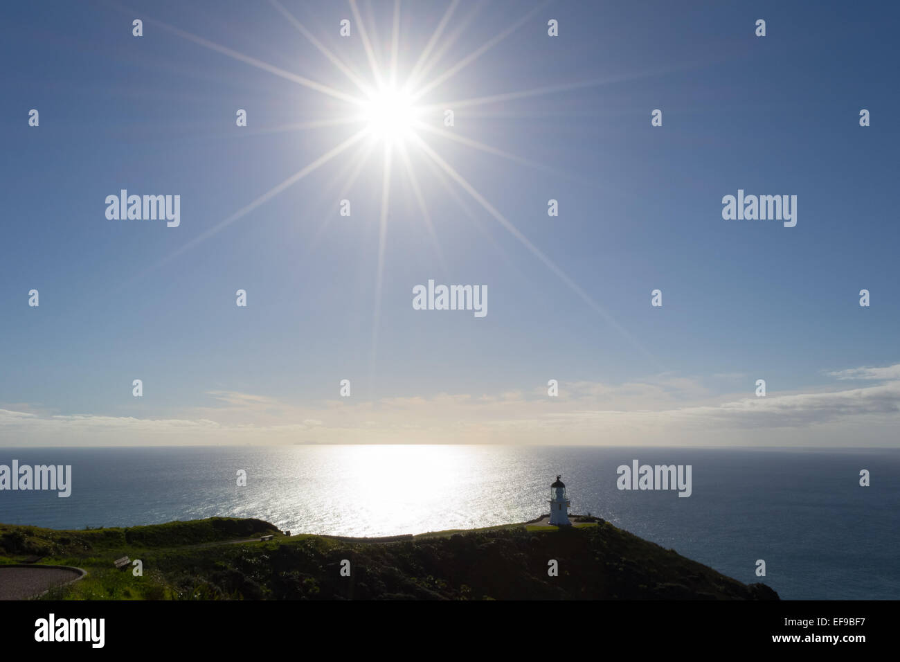 The Lighthouse Of Cape Reinga In The Far North New Zealand - 