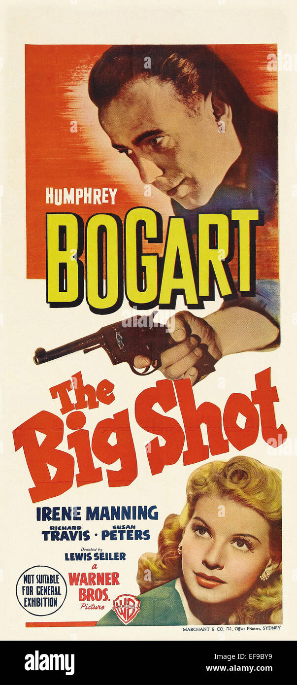 The Big Shot- Movie Poster Stock Photo - Alamy