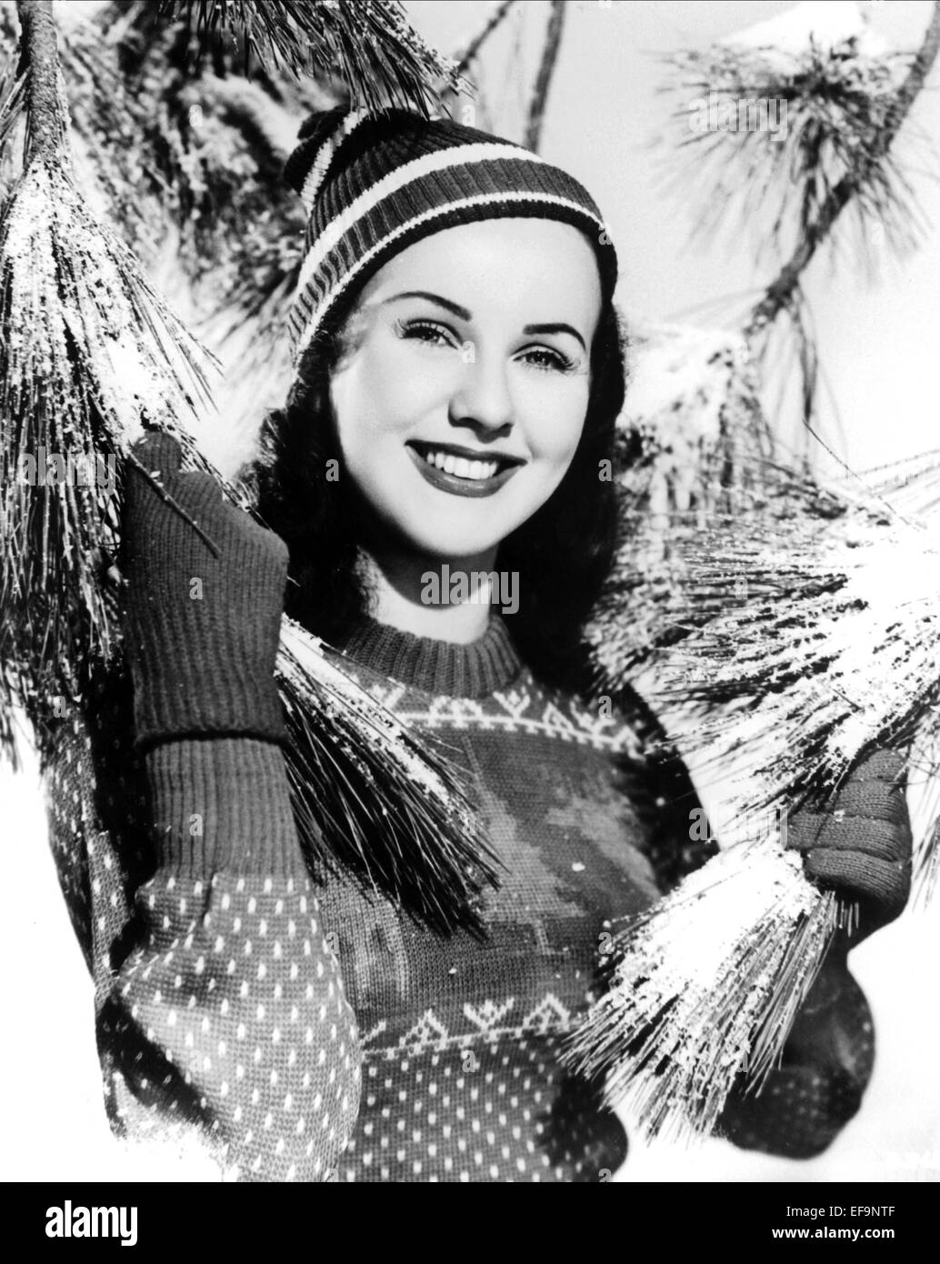 DEANNA DURBIN CHRISTMAS HOLIDAY (1944) Stock Photo