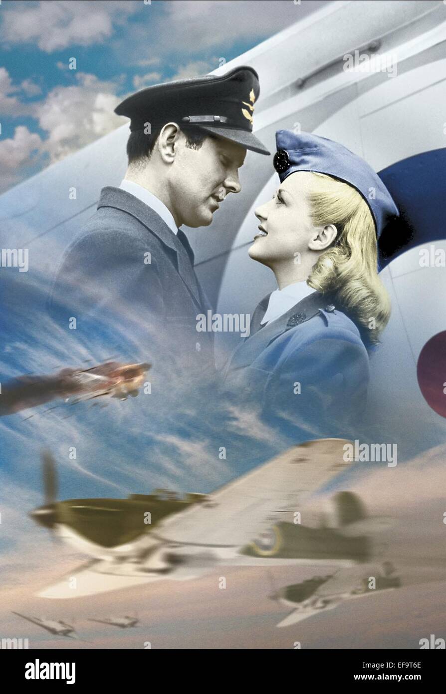TYRONE POWER, BETTY GRABLE, A YANK IN THE R.A.F., 1941 Stock Photo