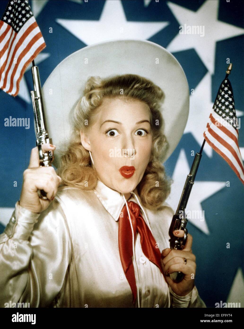 BETTY HUTTON ANNIE GET YOUR GUN (1950) Stock Photo
