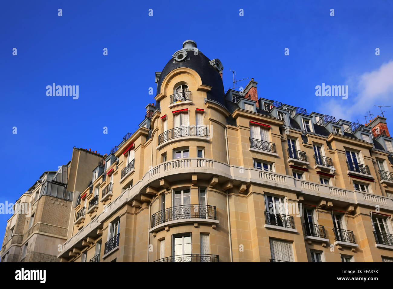 Penthouse Apartments of Paris Stock Photo - Alamy - High End Penthouse Residences In Paris