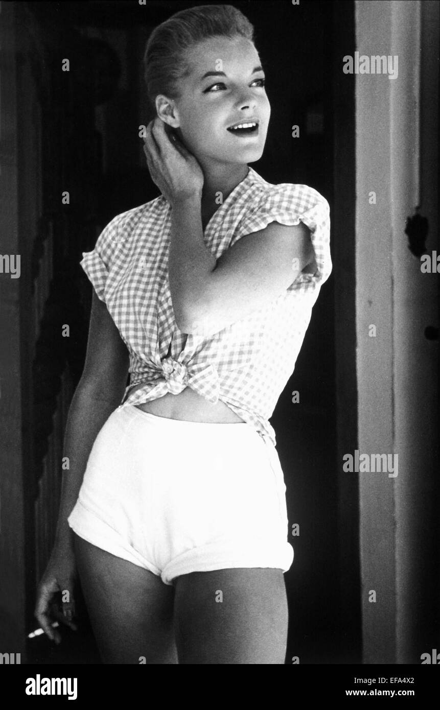 ROMY SCHNEIDER ACTRESS (1961) Stock Photo