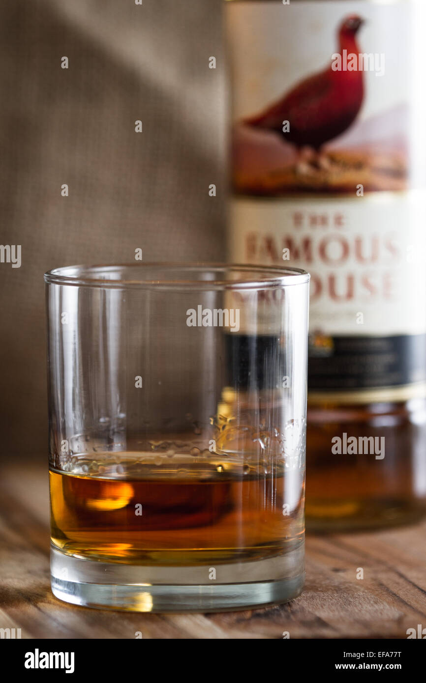 Boulder City Nevada December 25 Blended Scotch served neat in a