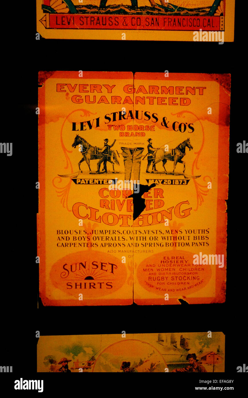levi strauss invention
