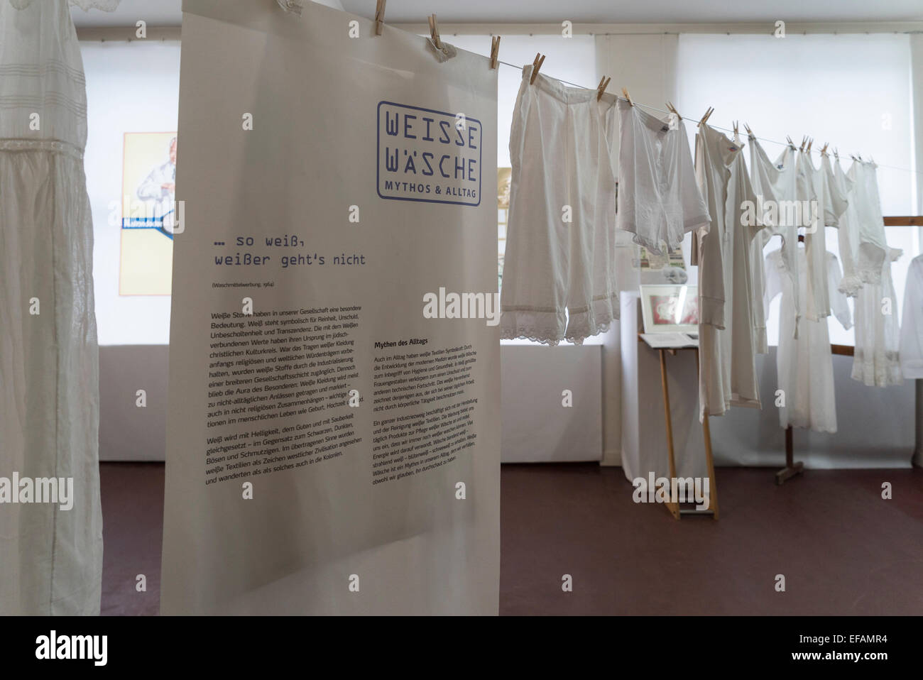 laundry factory museum in Bielefeld historic washing , photo January