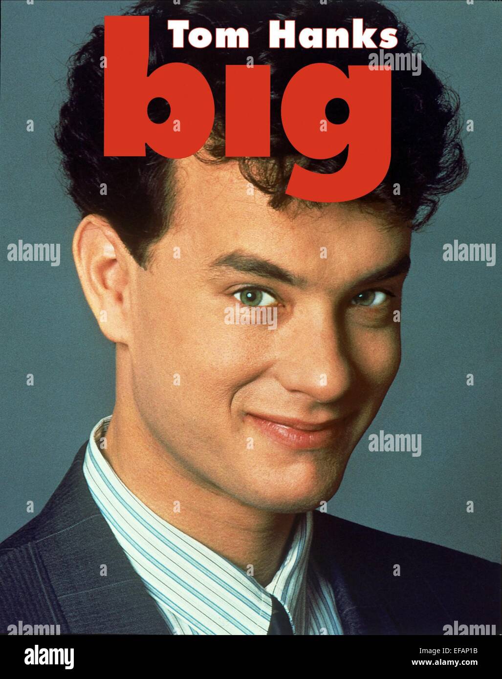Tom hanks poster big 1988 stock photo royalty free image 78298119