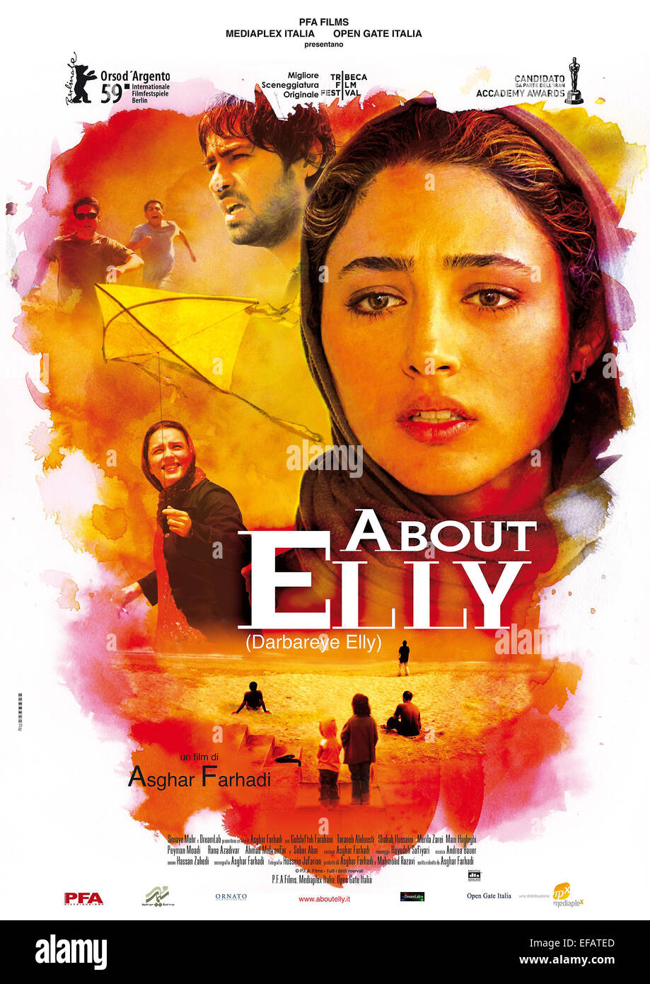 MOVIE POSTER DARBAREYE ELLY; ABOUT ELLY (2009 Stock Photo - Alamy