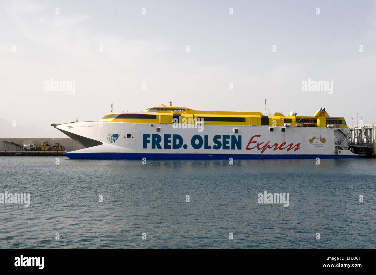 fred olsen ferry ferries catamaran agaete gran canaria canaries isles ...