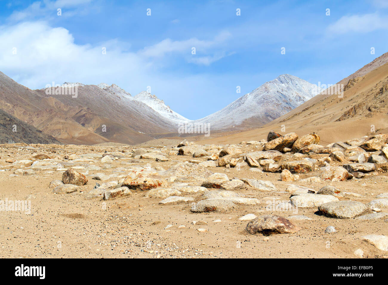 view of the valley in the Himalayas Stock Photo - Alamy