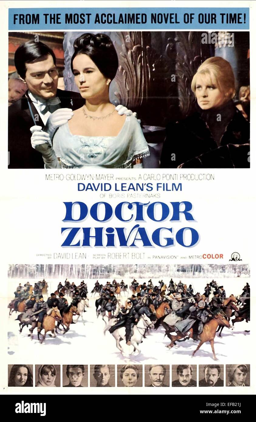 doctor-zhivago-poster-high-resolution-stock-photography-and-images-alamy