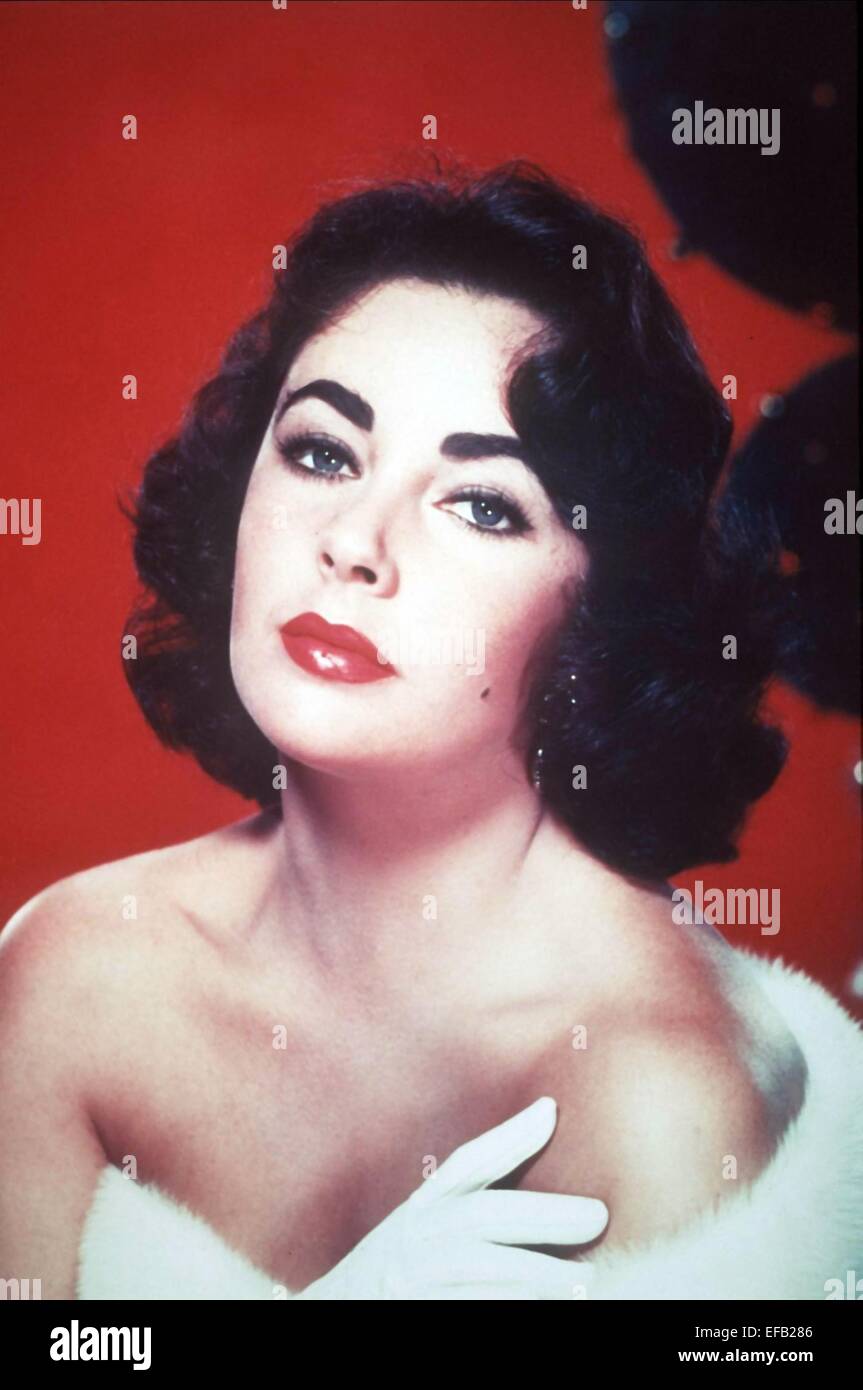 Elizabeth Taylor Portrait 1954 High Resolution Stock Photography and ...