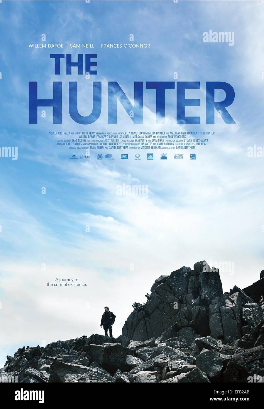Movie Poster The Hunter 11 Stock Photo Alamy