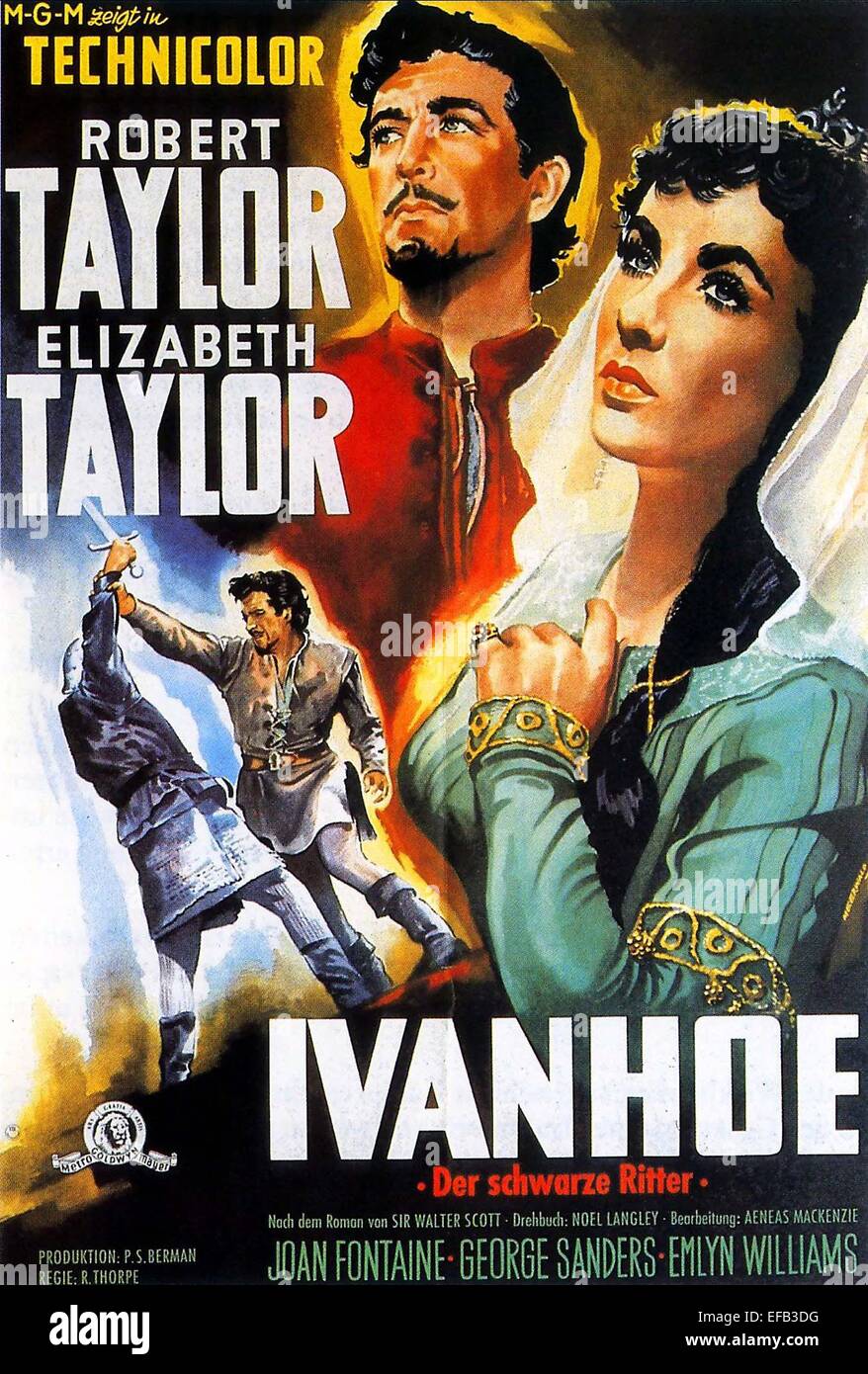 Ivanhoe (1952) hi-res stock photography and images - Page 2 - Alamy