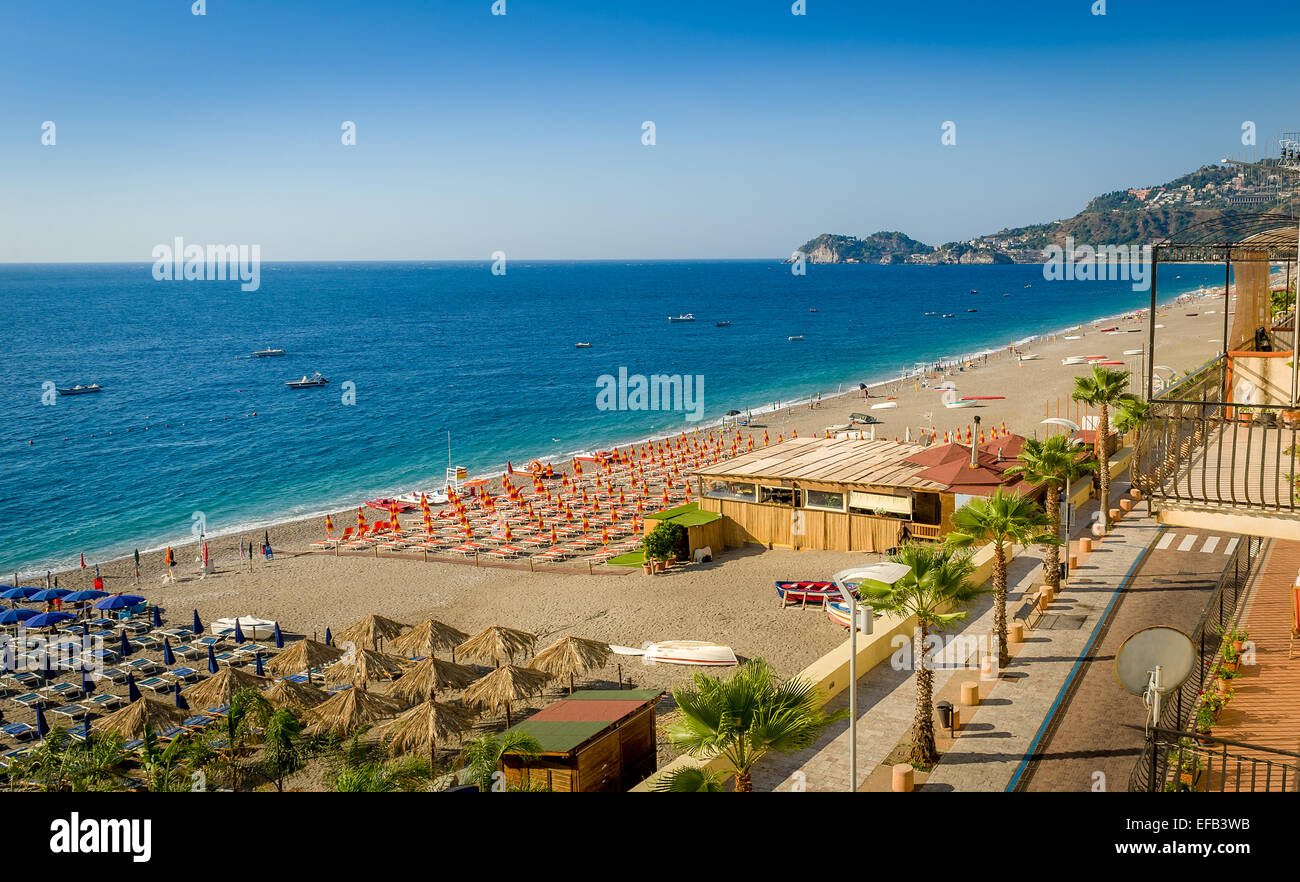 Sicilian beach Stock Photo