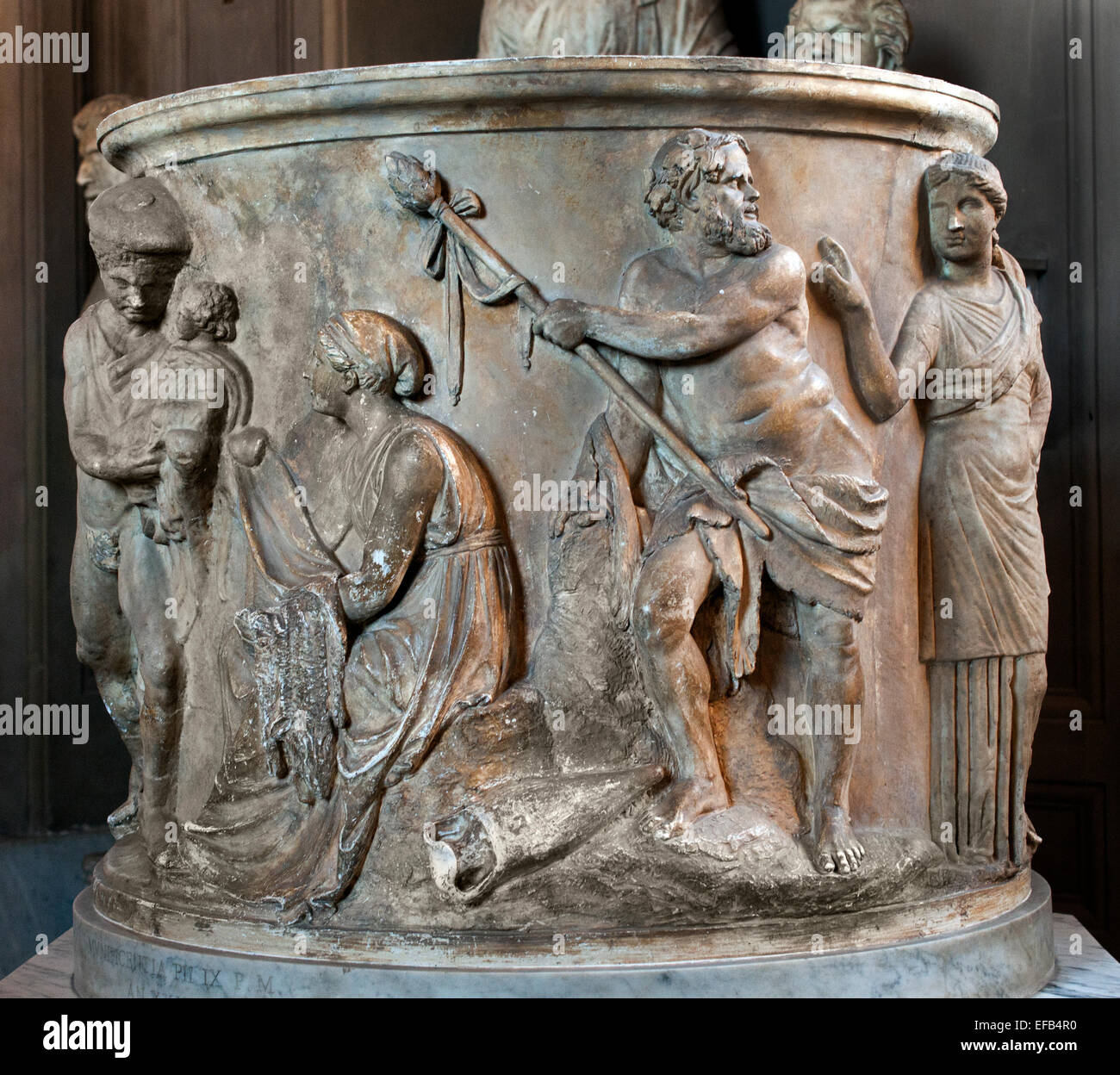 Roman Vatican Museum Rome Italy Stock Photo - Alamy