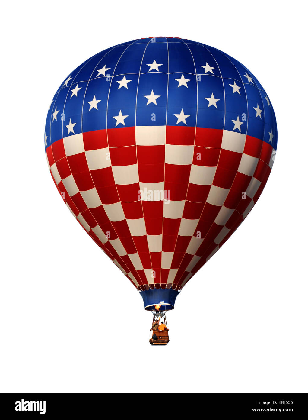 American flag hot air balloon hi-res stock photography and images - Alamy