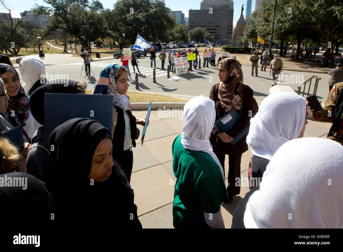 Texas Muslim Capitol Day organized by the Council on AmericanIslamic