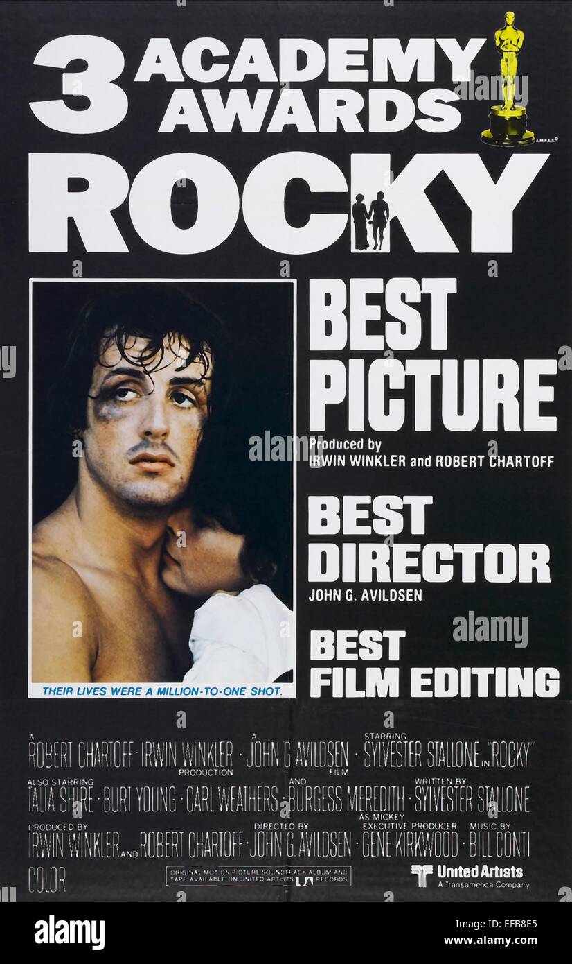 Sylvester Stallone Rocky Poster