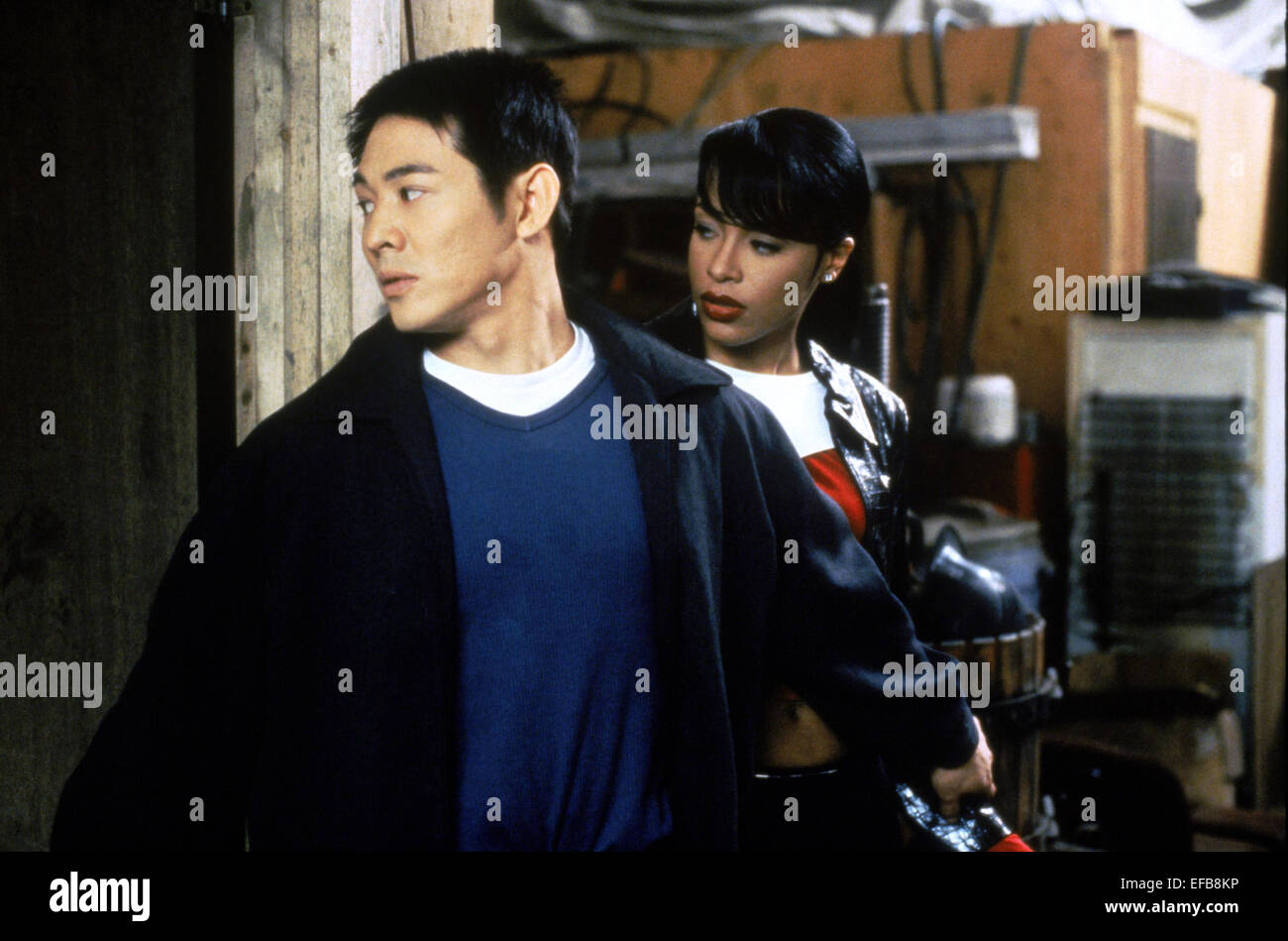 JET LI, AALIYAH, ROMEO MUST DIE, 2000 Stock Photo ...