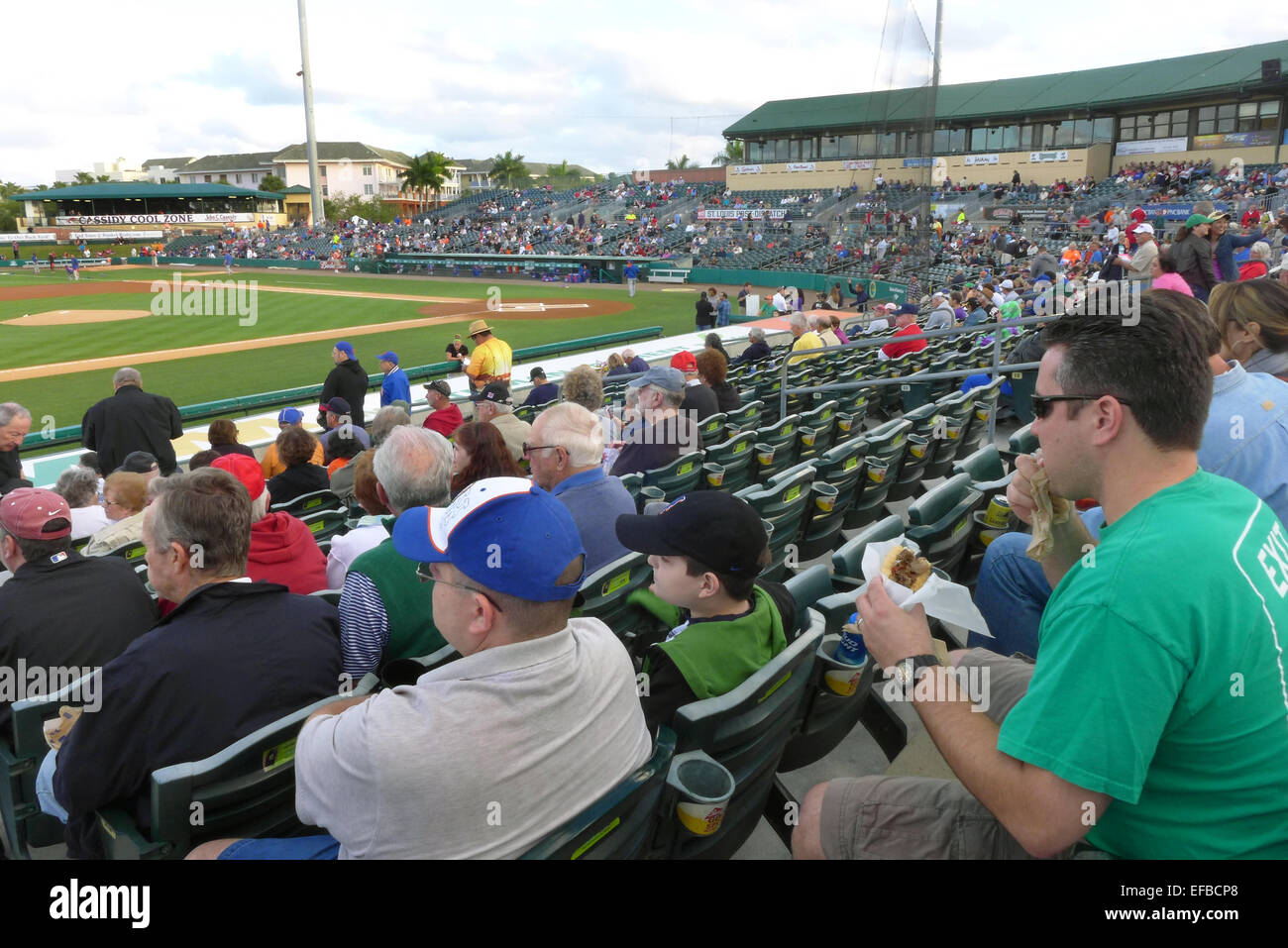 The Roger Dean Stadium in  Albacoa Jupiter Florida in March Stock Photo