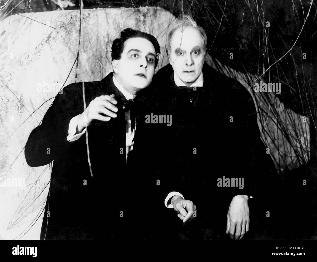 FRIEDRICH FEHER THE CABINET OF DR. CALIGARI (1920) Stock Photo