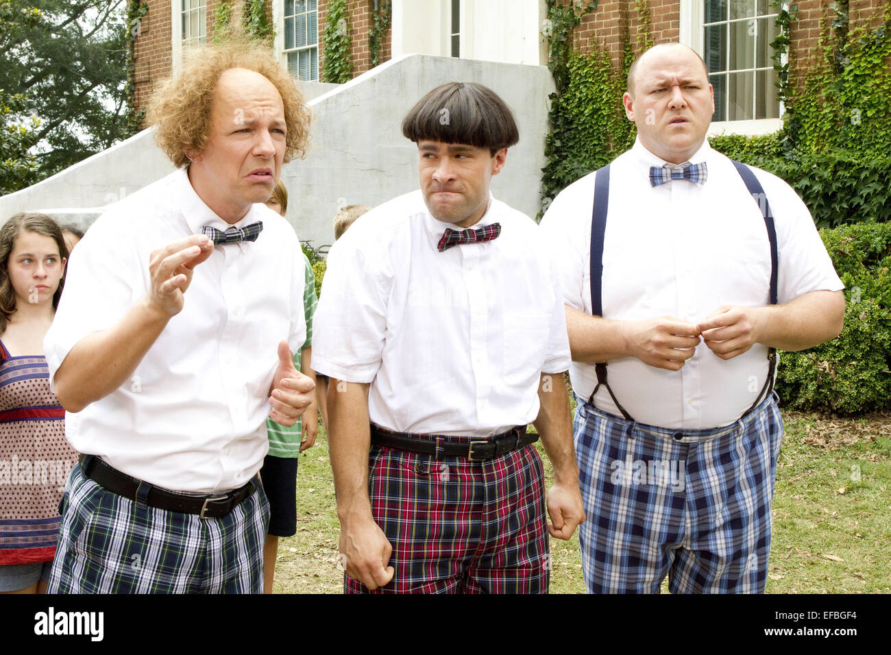Sean Hayes Chris Diamantopoulos Will Sasso The Three Stooges 2012 Stock Photo Alamy