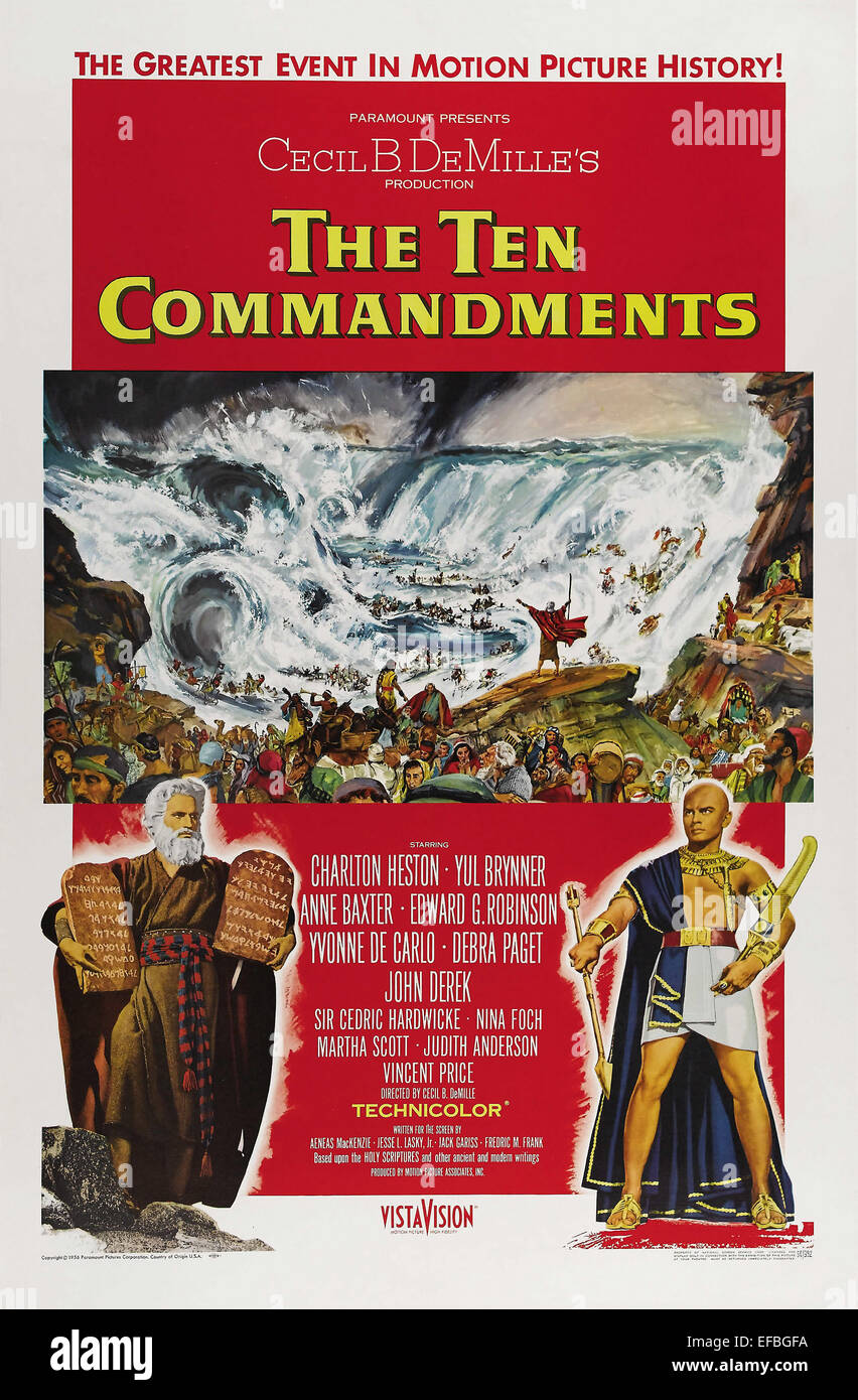 ten commandments movie 1956