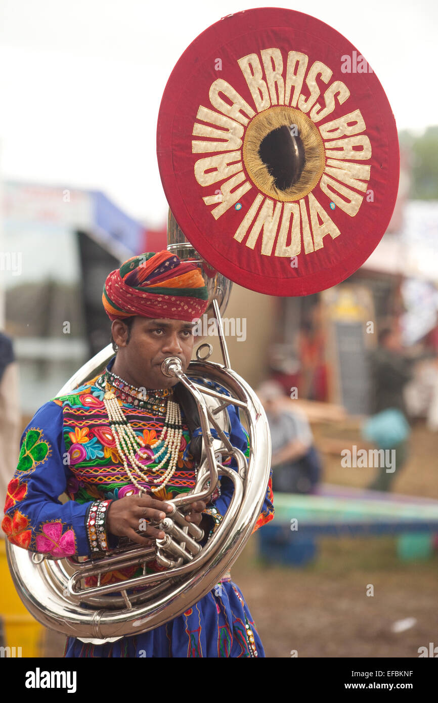 Brass band india hi-res stock photography and images - Alamy
