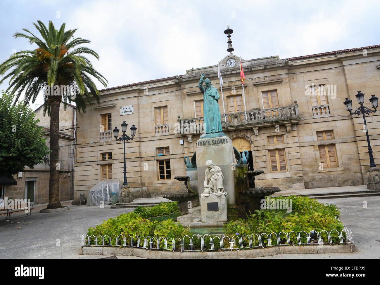 Public Building And Statue Of Fray Rosendo Salvado 1814 1900 A public-building-and-statue-of-fray-rosendo-salvado-1814-1900-a