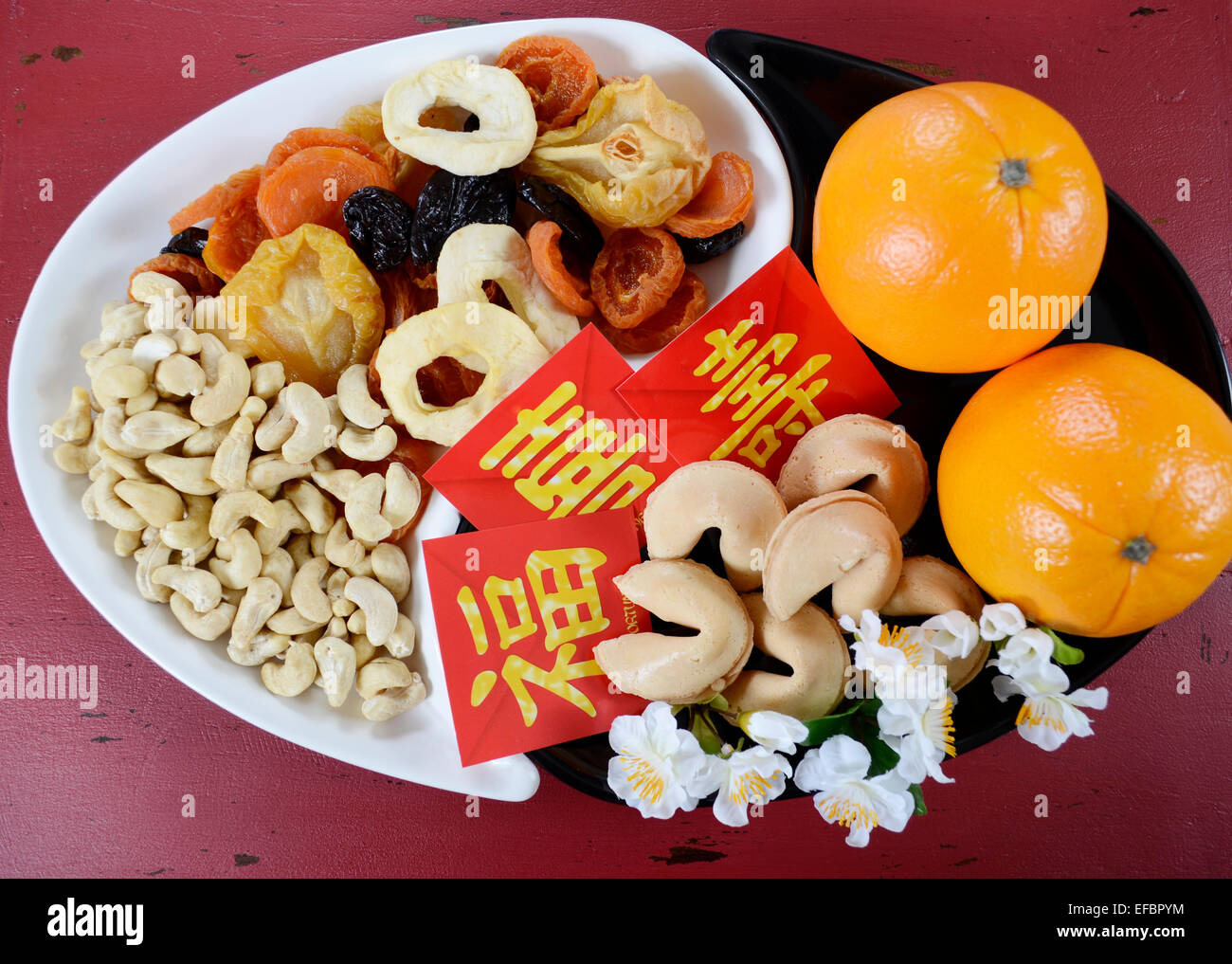 chinese new year tray of togetherness pictures