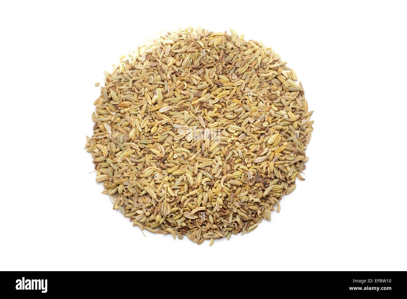 Pile of cumin seeds Stock Photo