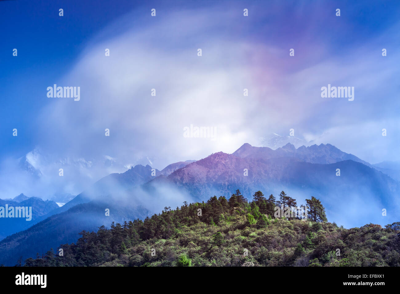 mountain landscape Stock Photo
