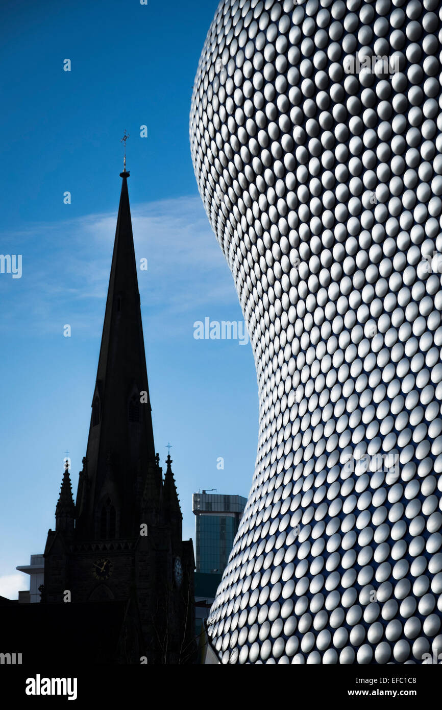 The iconic Selfridges building at The Bullring Shopping Centre, Birmingham. Stock Photo