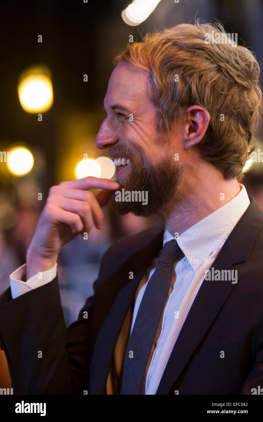 Santa Barbara, California, USA. 30th Jan, 2015. Actor Adam David Thompson at the 30th Santa Barbara International Film Festival. Credit:  Scott London/Alamy Live News Stock Photo