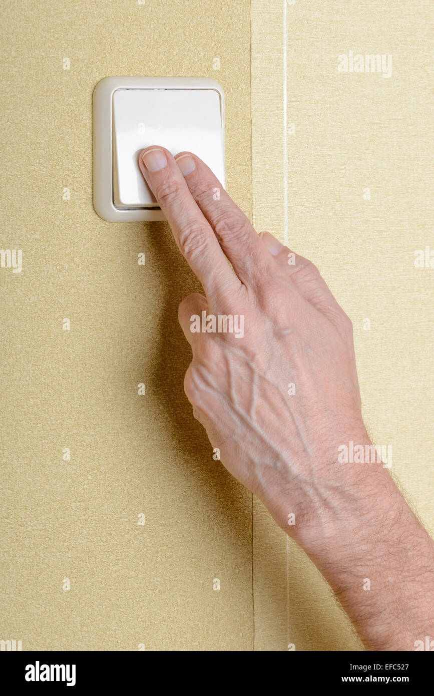 Turn off light save energy hi-res stock photography and images - Alamy