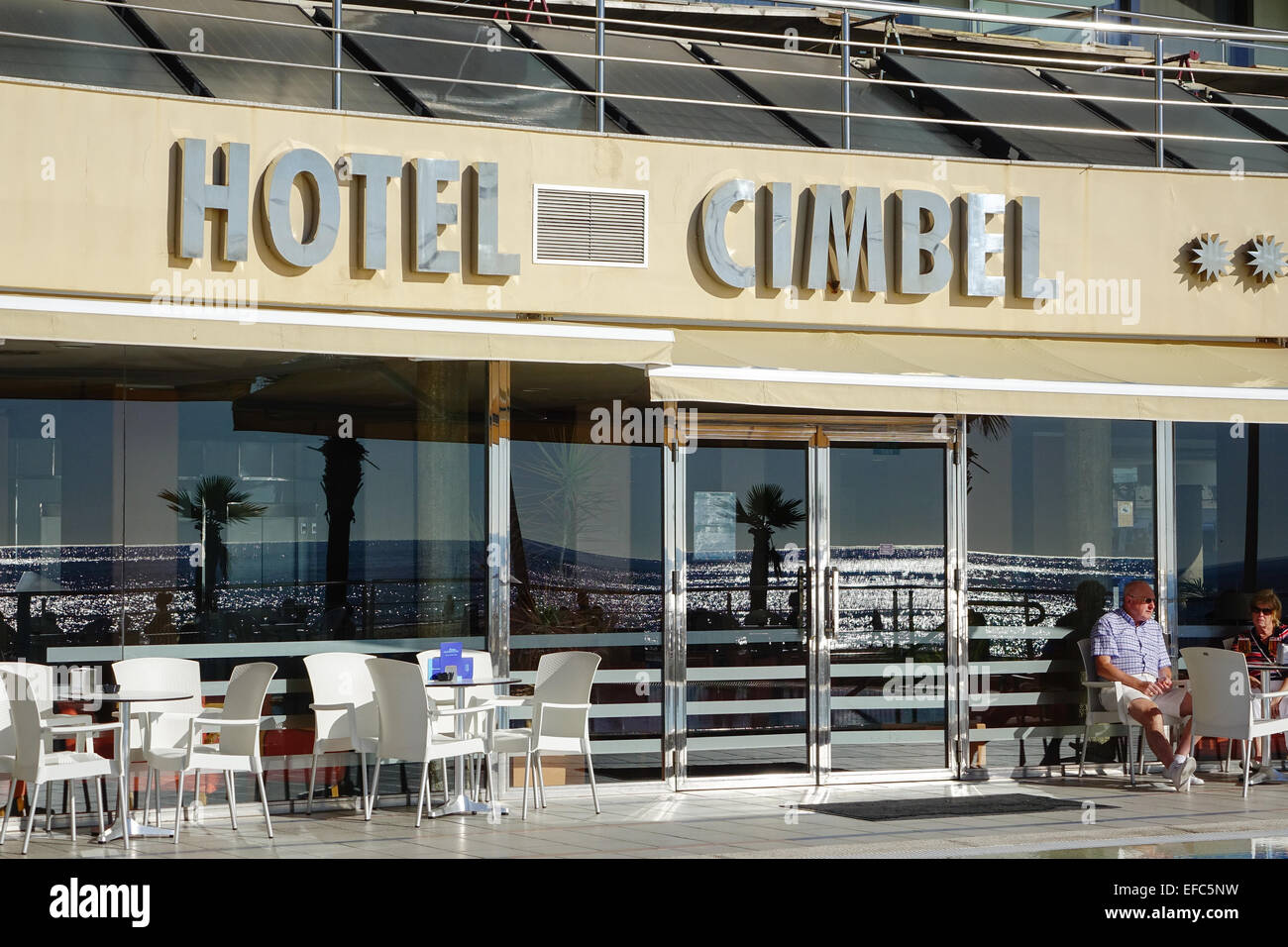 Benidorm Levante Beach Hotel Stock Photos Benidorm Levante Beach