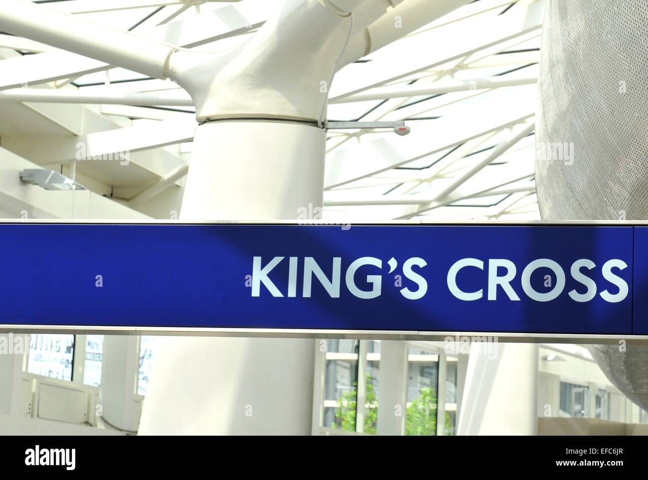 Kings Cross Reeption Sign Kings cross station signs hi-res stock photography and images - Alamy