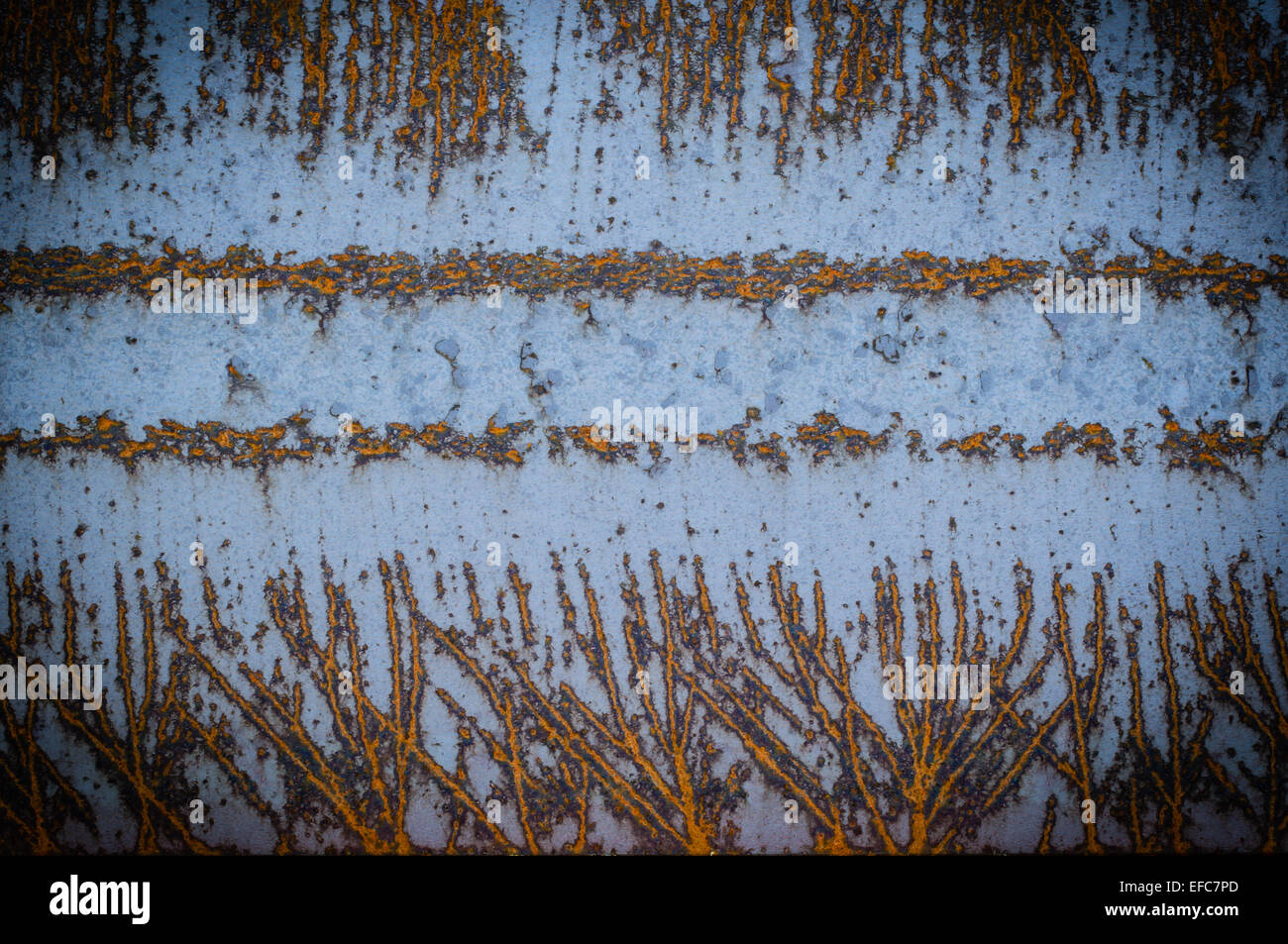 A rust pattern on a steel beam Stock Photo Alamy