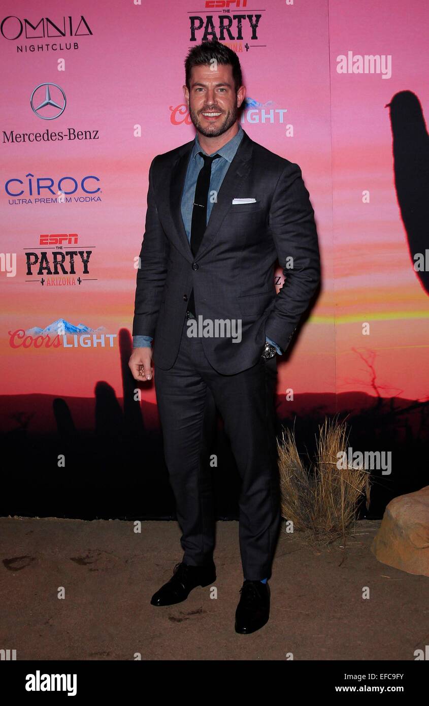Scottsdale, AZ, USA. 30th Jan, 2015. Jesse Palmer at arrivals for ESPN The Party at Super Bowl XLIX 2015, WestWorld of Scottsdale, Scottsdale, AZ January 30, 2015. Credit:  MORA/Everett Collection/Alamy Live News Stock Photo