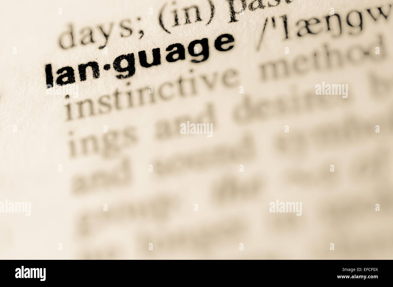 Definition of word upset in language Stock Photo Alamy