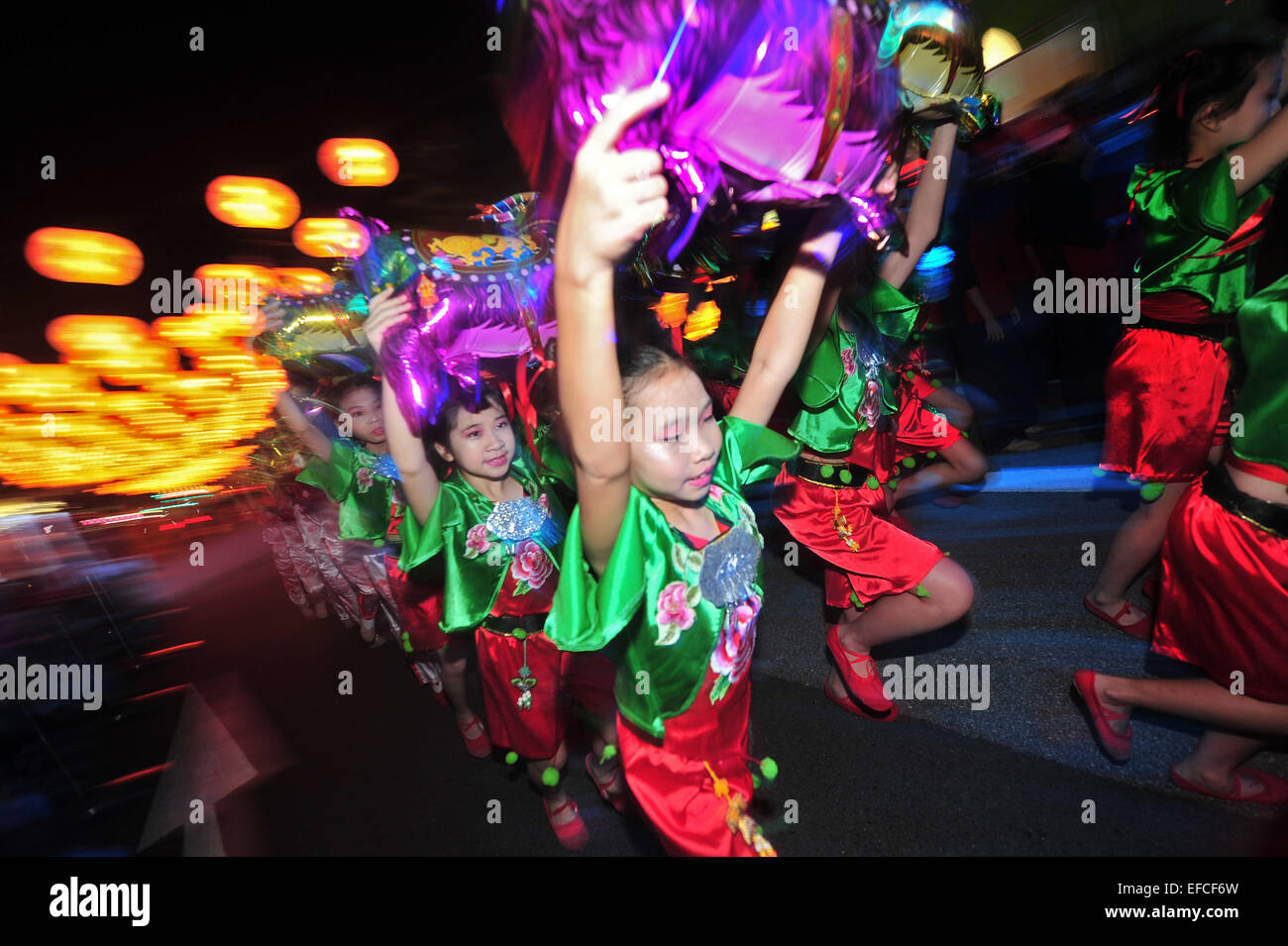 Singapore 31st Jan 2015 Young Artists Perform At Singapore S Chinatown Lunar New Year Light Singapore 31st Jan 2015 Young Artists Perform At Singapore S Chinatown Lunar New Year Light
