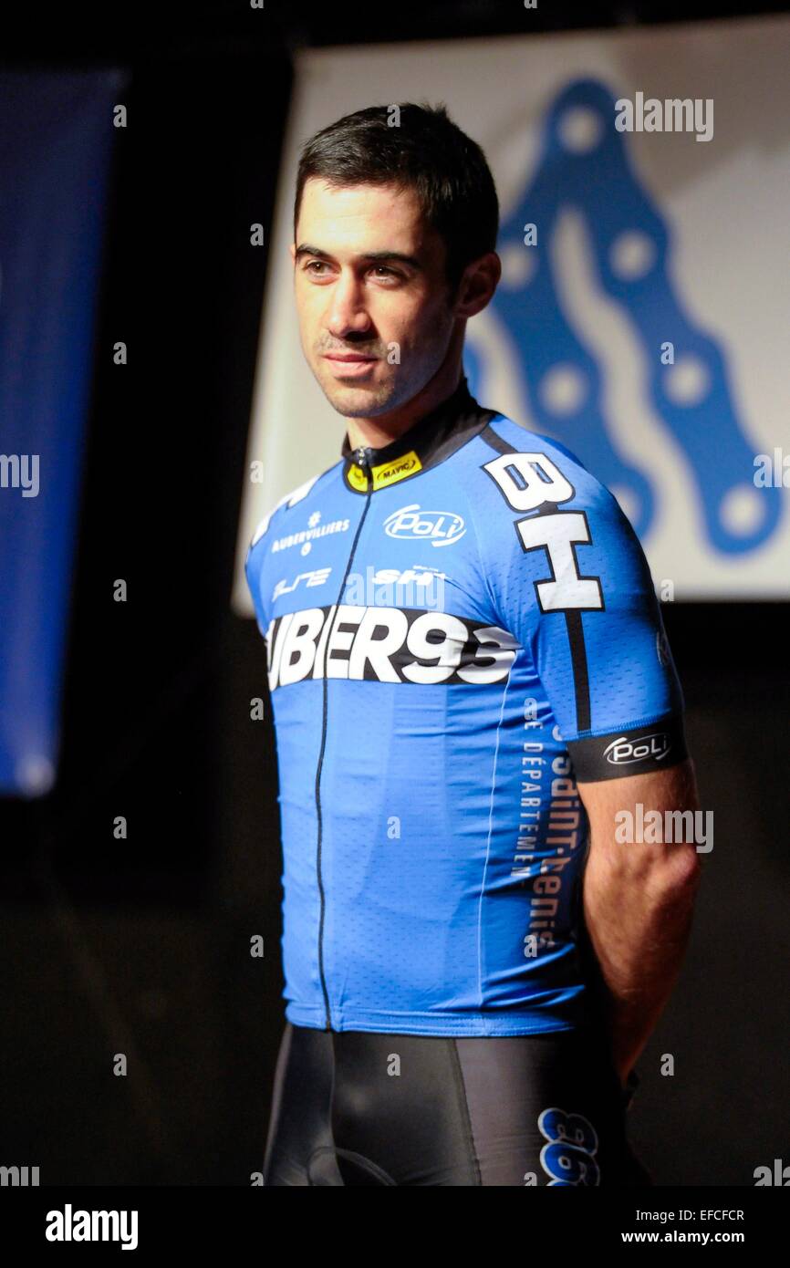 Julien Guay 23.01.2015 Presentation Auber 93.Photo Andre Ferreira