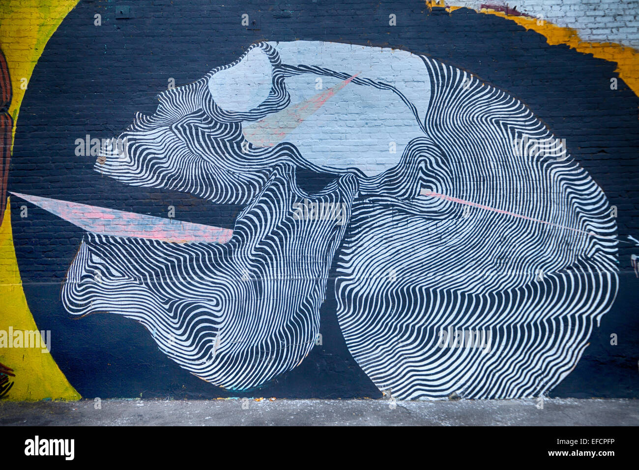 Street art, downtown Los Angeles, California Stock Photo Alamy