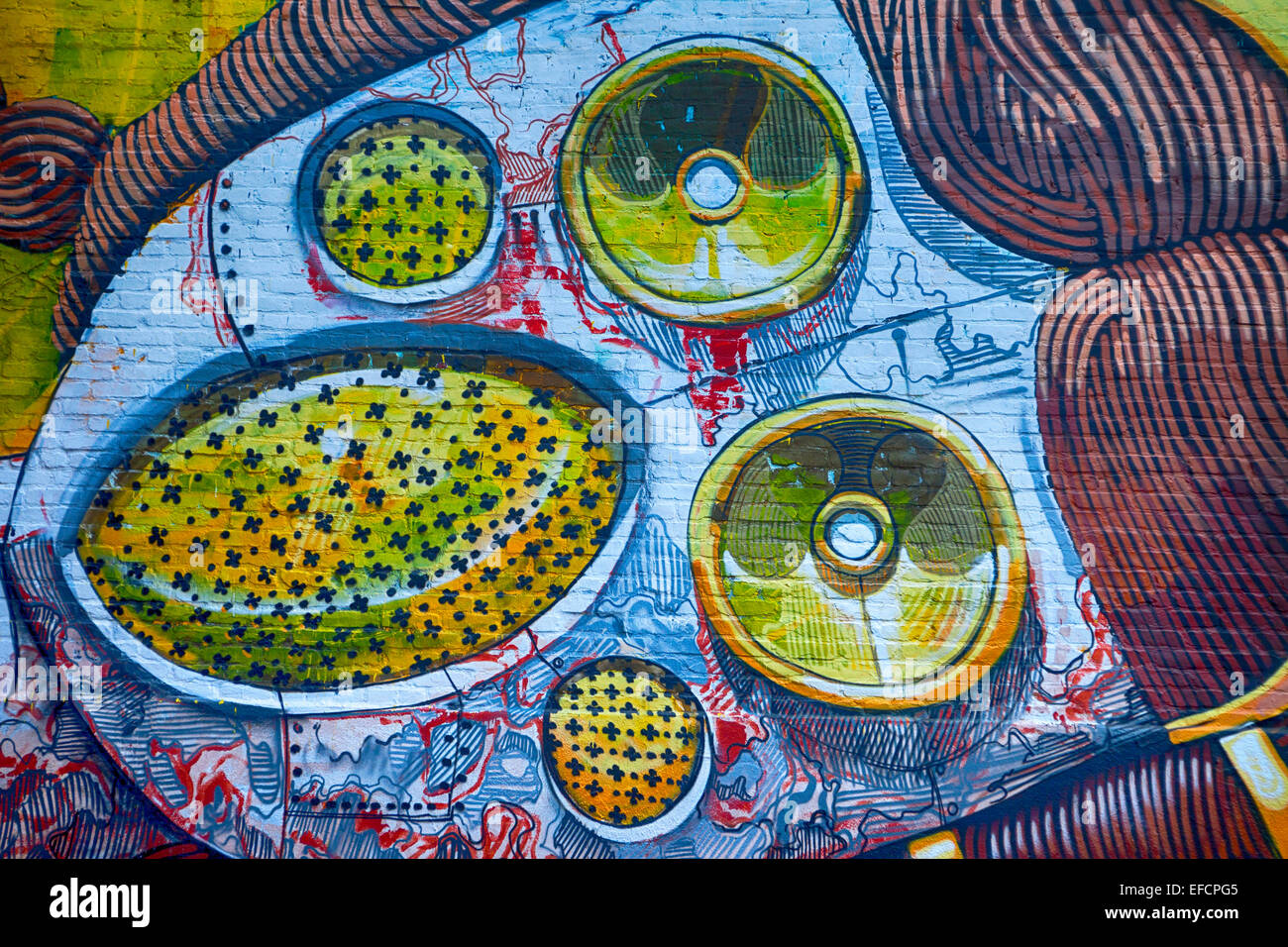 Street art, downtown Los Angeles, California Stock Photo Alamy