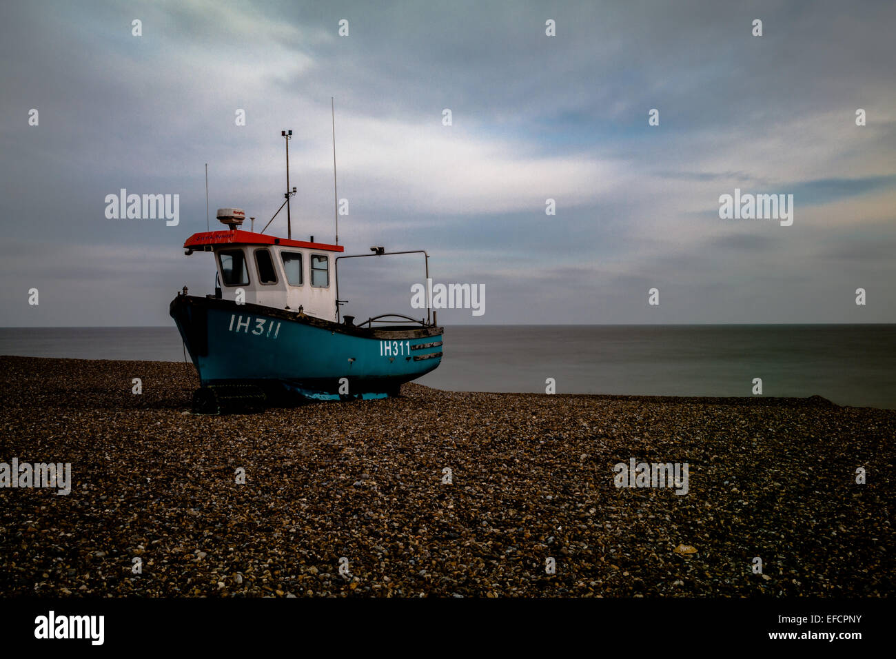 Fishing boat, Aldeburgh, UK Stock Photo