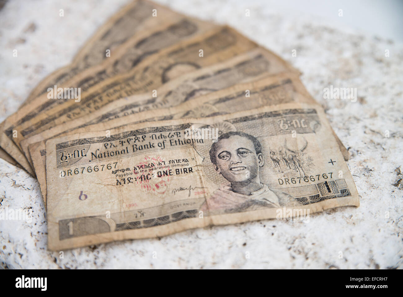 Ethiopian Birr, money, Ethiopia, East Africa Stock Photo Alamy