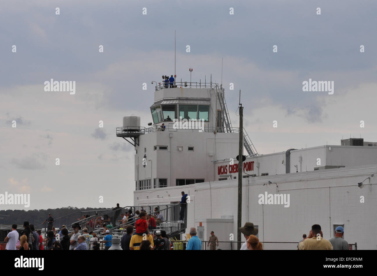 The Cherry Point MCAS Control Tower Stock Photo Alamy