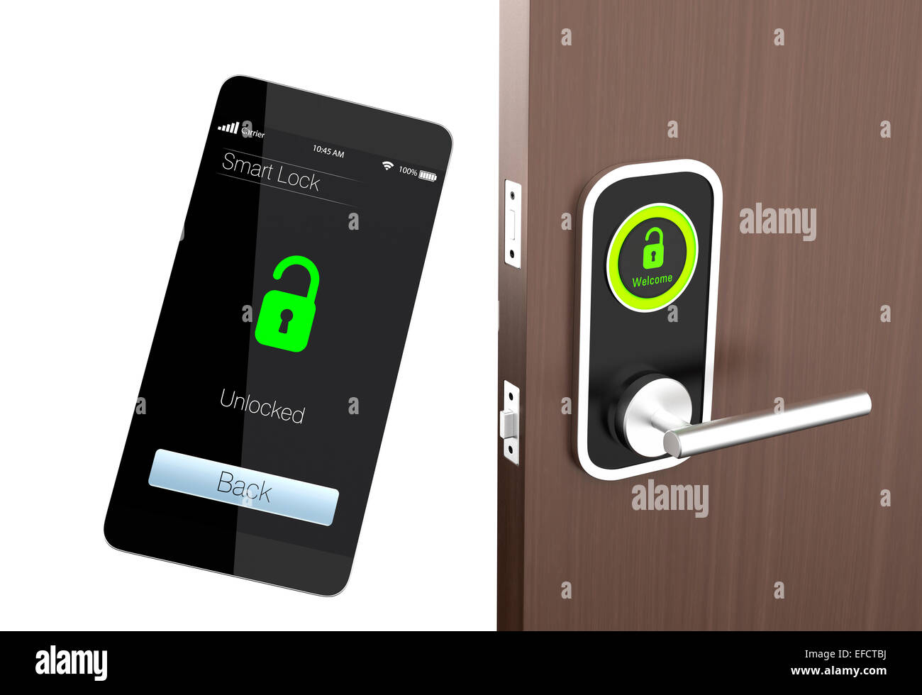 Smart lock hi-res stock photography and images - Alamy